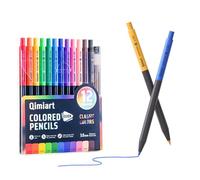SHINLHUA Of 12 3.0mm Soft Push Down Oil Based Colored, Basic color