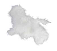 SHINLHUA Poodle Pet Grooming Practice Dog Model, Bichon Frize white b