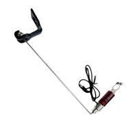SHINLHUA Rod Line Bites Alarm Indicators with Mount Rod Clip, Red