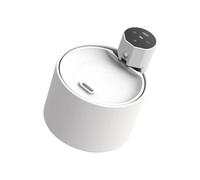 SHINLHUA Simple Wash Water Fountain with 2.5L Container and Adjustable Stream for Home Use Ceramic Pet Water Dispenser