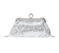 SHINLHUA Sparkling Scale Clutch Bag Metallic Sequins Evening Purse with 118CM Convertible Chain Strap and Fasteners Closure for Concerts Weddings Banquets Evening Bag
