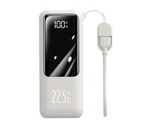 SHINLHUA Strong 10000mAh Portable Chargers with 22.5W High Speed Charging Capability Long Service Mobile Power for Smartphones Quick Fee Power Institution