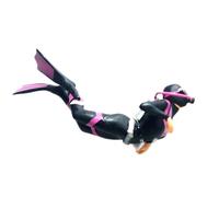 SHINLHUA Tiny Underwater Diver Figurine 1: 64 Resin Model, Diving Song