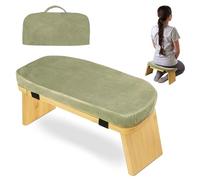 SHINLHUA Transportable Stalk Bending Reflection Seat Includes Fleece Pillow and Useful Carry Bag Ideal for Spiritual Exercises Pliable for Home