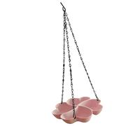SHINLHUA Weatherproof Outdoor Bird Feeder Heavy Duty Construction Elevated Large Tray Easy Fill Hanging Backyard Decors Bird Feeder