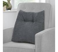 Shinnwa Lumbar Support Pillow for Office Chair, Soft Memory Foam Back Support Pillow for Recliner, Lower Back Pain Relief, Lumbar Cushion for Chair, Couch and Car, Charcoal