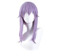 Shinoa Hiiragi Cosplay Seraph Of The End Cosplay Women Light Purple Wig Cosplay Heat Resistant Synthetic Wigs Anime Cosplay Wigs