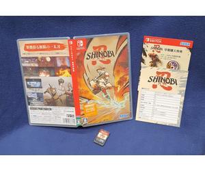Shinobi Art of Vengeance Switch physical game New lower price limited time