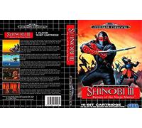 Shinobi III 3 Mega Drive US EU Replacement Box Art Case Insert Cover Only