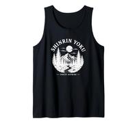 Shinrin Yoku Forest Bathing Nature Lover Vintage Outdoor Tank Top