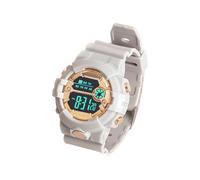 SHINROAD Battery Powered Electronic Watch Large Number Digital Sure Here's A Product Title for Electric Described Led Waterproof Anti-Slip Grey Gold