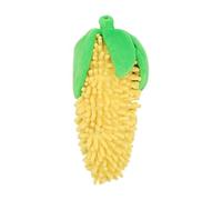 SHINROAD Bite-resistant Dog Toys for Strong Jaws Chew-proof Chewers Soft Plush Chew Interactive Companion Toy Small Large Dogs Corn