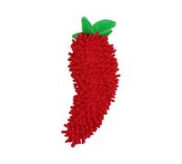SHINROAD Bite-resistant Dog Toys for Strong Jaws Chew-proof Chewers Soft Plush Chew Interactive Companion Toy Small Large Dogs Pepper#