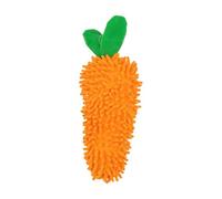 SHINROAD Bite-resistant Dog Toys for Strong Jaws Chew-proof Chewers Soft Plush Chew Interactive Companion Toy Small Large Dogs Carrot Set