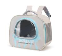SHINROAD Clear Bubble Pet Carrier for Bearded Dragons Astronaut Space Capsule Sure Here's A Product Title Portable Backpack with Window Breathable Travel Blue