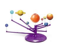 SHINROAD Eight Planets Model Kit Solar System Toy with 3d Projector Educational Diy Assembly for Kids Universe Astronomical Science Learning 1 Set