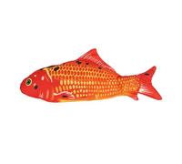 SHINROAD Interactive Pet Toy with Catnip Vibrating Fish for Cats Flopping Dogs Realistic Movement Durable Design Engaging Playtime Small Large Pets Soft Plush B