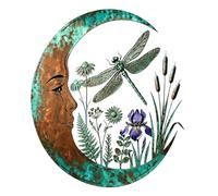 SHINROAD Moon Fairy Wall Decor - Vintage Crescent Moon Iron Wall Art