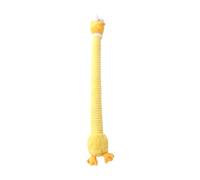 SHINROAD Pet Toy Interactive Plush Bite-resistant Teeth Grinding Cleaning Chew Cartoon Fox Duck Rabbit Funny Stretchable for Small Duck