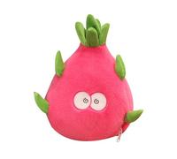 SHINROAD Plush Dinosaur Toy Pp Cotton Stuffed Reversible Dragon Fruit Plushie Transformable Dino Doll Pillow Home Office Bedroom Decoration Kids Adults Dinosaur