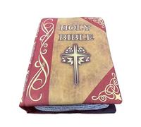 SHINROAD Pp Cotton Stuffed Toy Jesus Plush Doll Soft Figure Realistic Design Home Decor Companion Pillow Educational Gift for Children Red