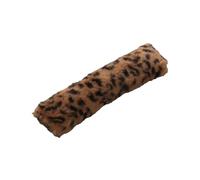 SHINROAD Safe Cat Pillow Curious Pet Toy Plush Bite-resistant Long Design Tiger Tail for Cats Reduces Anxiety Boredom Contains Catnip Curiosity Dark Brown