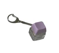 SHINROAD Stress Relief Keyboard Fidget Toy Portable Mechanical Keychain for Quiet Sensory Device Kids Adults 1/9 Keys Clicking Tool Office School-friendly A