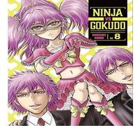 Shinsuke Kondo Ninja Vs. Gokudo 8 Paperback Book in White Shinsuke Kondo White
