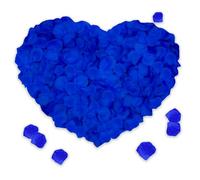 SHINTAYL Rose Petals for Bedroom - Fake Roses Petal Faux Flowers, Artificial Roses Petals for Marry me, Valentines, Proposal, Anniversary, Wedding Love Decorations Romantic Party (1200, blue)