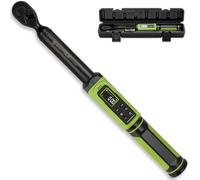 SHINTOUR Digital Torque Wrench,2.03-135N.m/1.5-99.57 Ft.Lb,3/8" Drive Electronic Inch Pound Torque Wrench with Vibration Buzzer LED Indicator,5 Units ±2% Accuracy for Bike Motorcycle Car Auto Repair