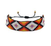 SHINUS BOHO Handmade Surfer Beaded Bracelets for Women Men Waterproof Adjustable Braided Style Rope Bangle Best Friendship Summer Mother Day Jewelry Gift, 7.0, Plastic, no gemstone