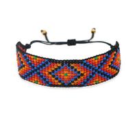 SHINUS BOHO Handmade Surfer Beaded Bracelets for Women Men Waterproof Adjustable Braided Style Rope Bangle Best Friendship Summer Mother Day Jewelry Gift, 7.0, Plastic, no gemstone