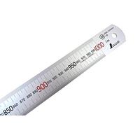 Shinwa 1000 mm Rigid "Zero Glare" Metric Machinist Rule/Rule Scale .5mm & mm