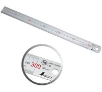 Shinwa 13013 Stainless Steel Ruler 30 cm with 0.5 mm Scale Steel Ruler Metal Ruler