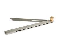 Shinwa 6-1/4" Sliding T-Bevel, Stainless Steel, Steel and Brass Combination, 1.95" Long