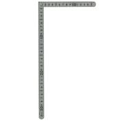 Shinwa: Carpenter's angle stainless steel 300 x 150 mm ep: 1 mm