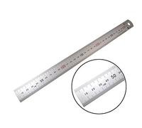 Shinwa Metric Machinist Ruler H101-C 300 mm - Rigid Zero Glare 0.5 mm & mm Markings