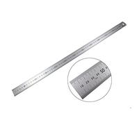 Shinwa Machinist Ruler H101-E 600 mm Rigid "Zero Glare" Metric .5 mm & mm