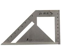 SHINWA Japan 62081 Miter Square Metric Stainless Steel Standard Model Carpenter
