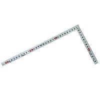 Shinwa Sokutei 10286 Curve Scale, Thick Back, Square Point, JIS Silver, 11.8 inches (30 cm)