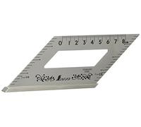 Shinwa Sokutei Stainless type ruler (with scale) (62060) (Japan Import)