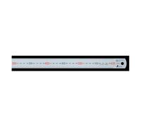 SHINWA SOKUTEI Straight Scale Ruler Silver 600mm 13021 Stainless Steel SUS420J2