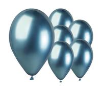 Shiny Blue Bio Latex Balloons 33cm / 13 in - Pack of 50