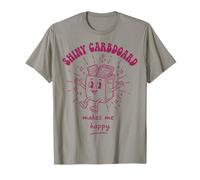 Shiny Cardboard Makes Me Happy Trading Card Binder Fan T-Shirt