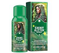 Shiny Glitter Body Spray - Waterproof Hair Mist, Long Lasting Luminous Glow Spray, Lightweight Non-Sticky Mist | Temporary Arm For Stage Makeup, Festival Party, Costume Events