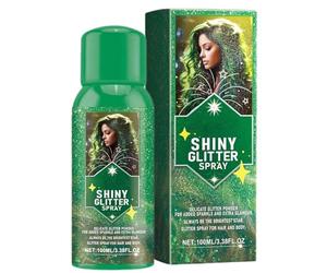Shiny Glitter Body Spray - Waterproof Hair Mist, Long Lasting Luminous Glow Spray, Lightweight Non-Sticky Mist | Temporary Arm For Stage Makeup, Festival Party, Costume Events