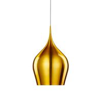 Shiny Gold Aluminium Bell Shape Shade Home Office Ceiling Fitting Pendant Light