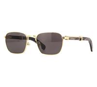 Shiny Gold with Black Genuine Buffalo Horn/Grey with Light Mirror / 54