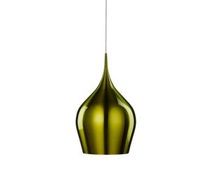 Shiny Green Aluminium Bell Shape Shade Home Office Ceiling Fitting Pendant Light