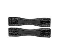 Shiny leather spur guard Waldhausen